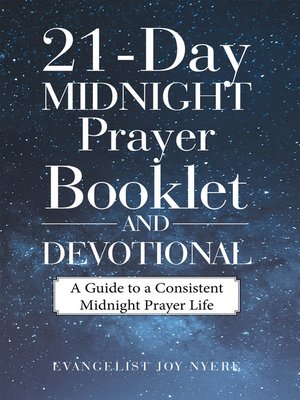 cover image of 21-Day Midnight Prayer Booklet and Devotional